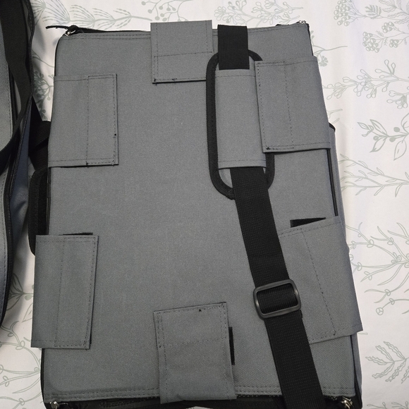 Katziela Luxury Rider Pro Pet Carrier  Double Telescopic Handle Grey - Picture 11 of 12